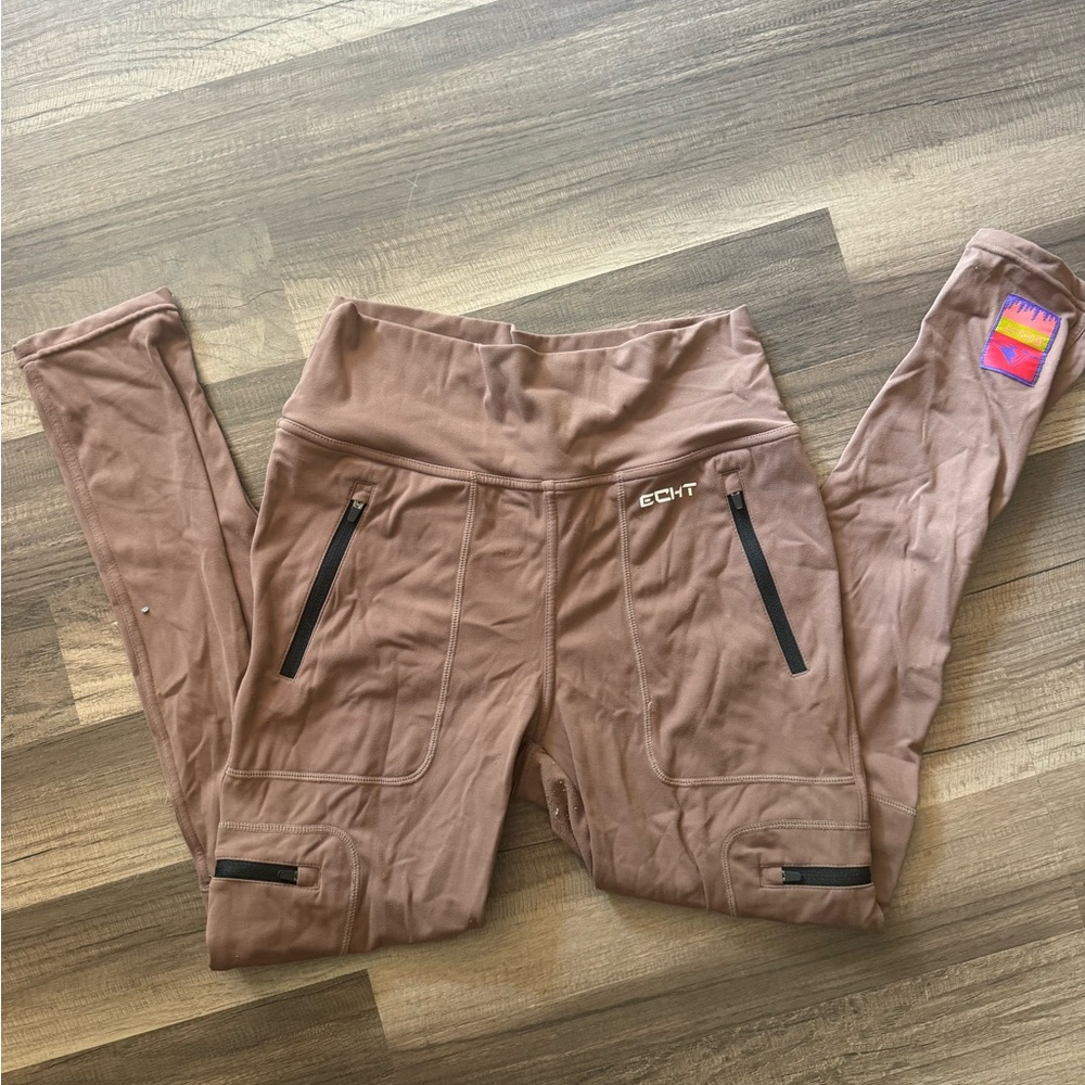 ECHT Brown Leggings Versatile and Stylish